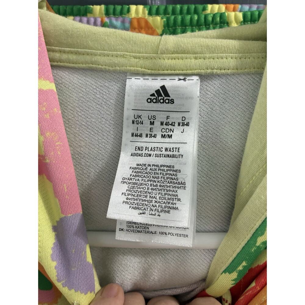 Adidas Farm Rio Collab Hoodie Joggers Track Suit Medium Log Multicolor Graphic - Picture 4 of 9